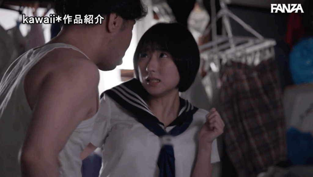 CAWD-895隣人のゴミ部屋で異臭中年おやじに白い肉体を汗潮精子まみれにされ抜かずの連撃中出し51発で孕まされたショートカット制服少女の末路 kawaii移籍 中出し解禁デビュー 糸井瑠花