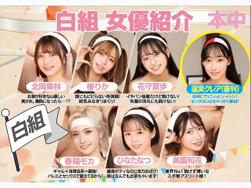 HNDS-083 本中 全裸大運動会 おっぱいもマ●コもアナルも丸出しで、走って跳んで中出しして…本中女子13人のびちゃびちゃ青春メモリアル！ 美園和花